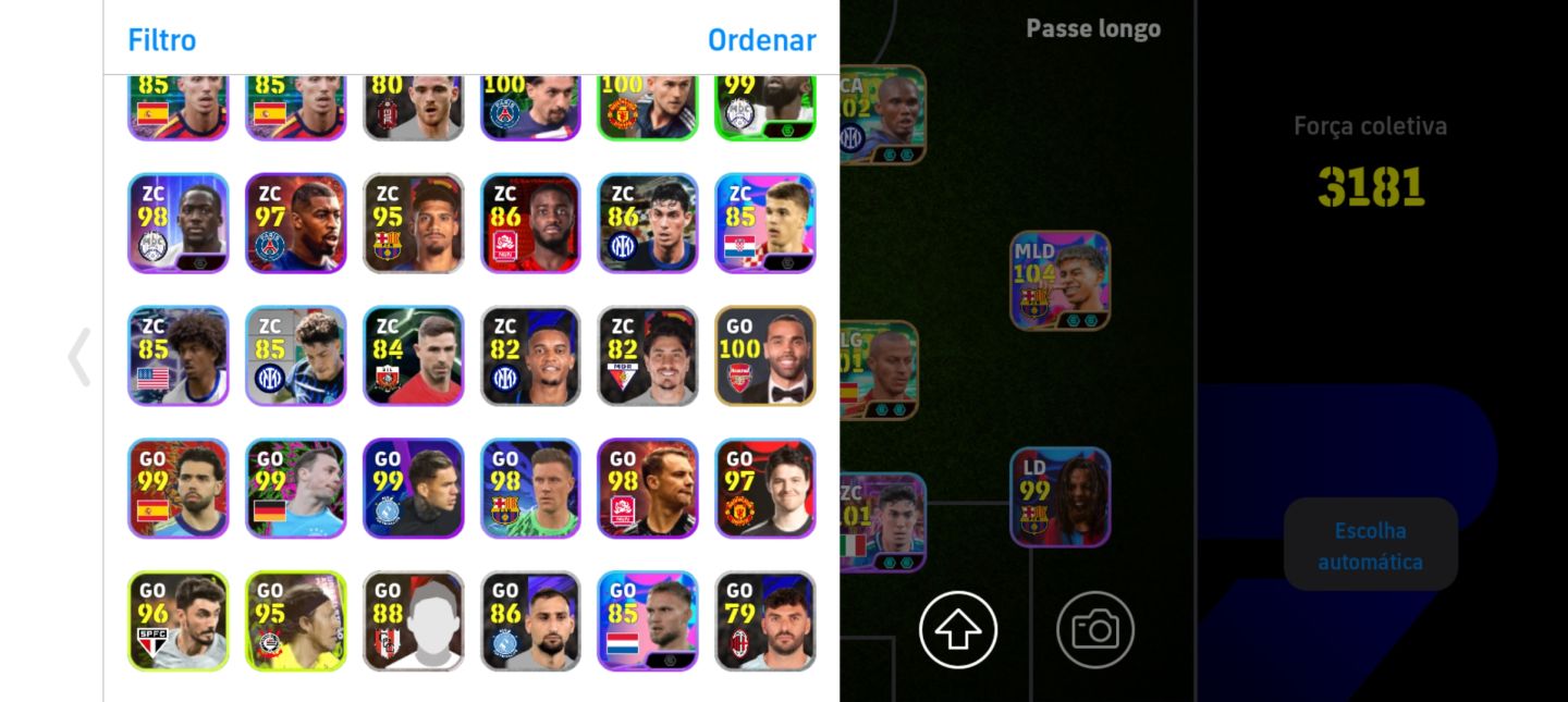CONTA COM CRUYFF ANTIGO E VARIOS OUTROS