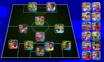 CONTA EFOOTBALL COM NEYMAR 102 E BELLETTI 103, PARA SAIR RÁPIDO