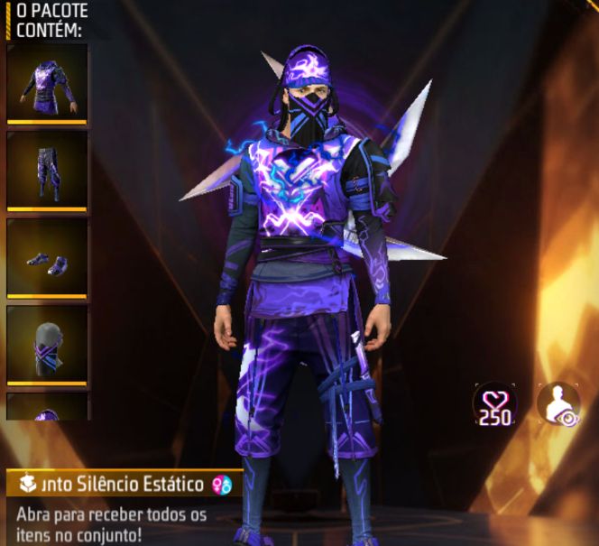 LOJA PRIME AGOSTO - FREE FIRE (SAMURAI, EVOLUTIVAS E MUITO)