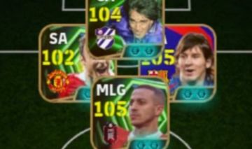 CONTA EFOOTBALL RARA! THIAGO ALCÂNTARA + MESSI DO PACK + BATISTUTA E+++++!