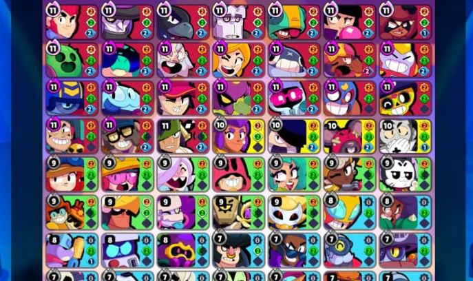 Conta de brawl stars todos BRAWLERS