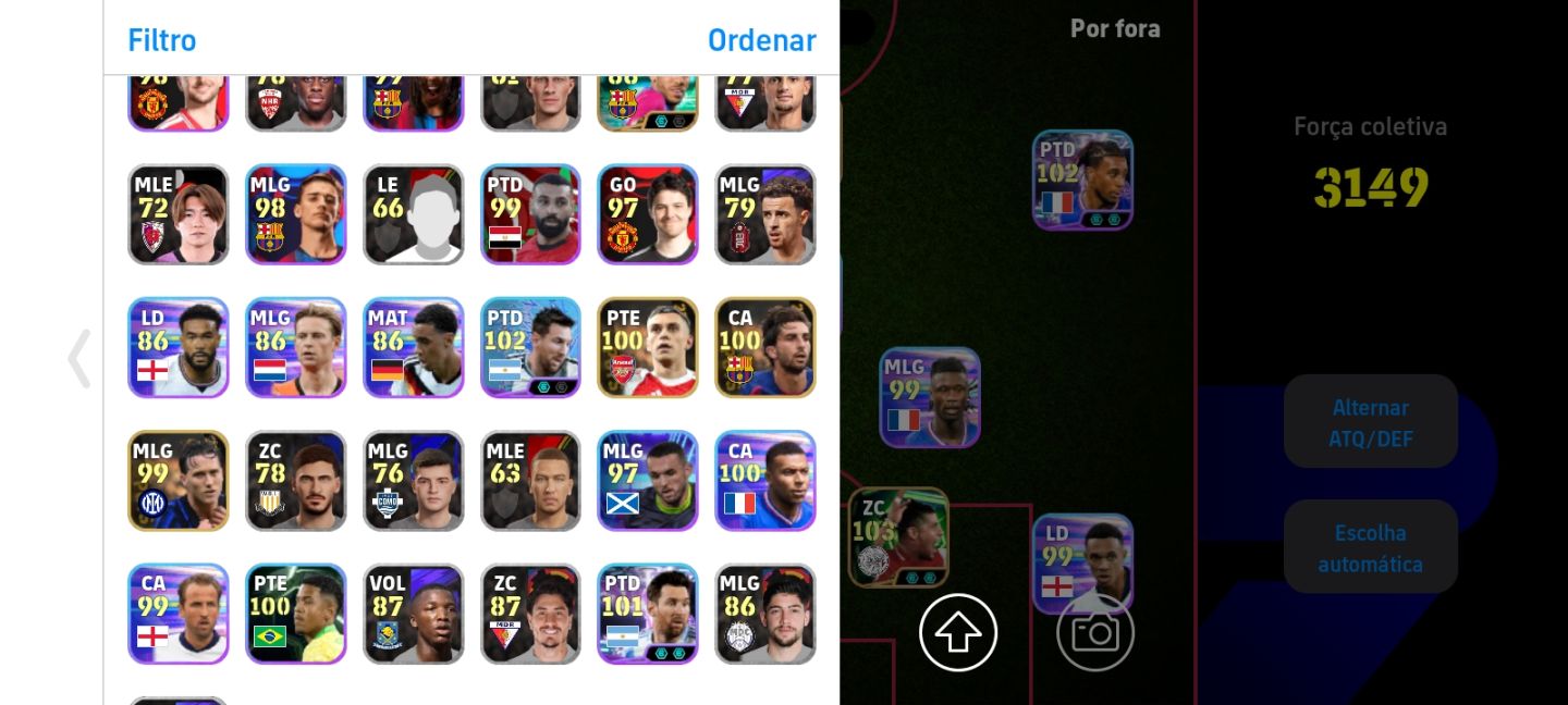 Suares blitz culer 104 Messi 103 ibrahinmovi 109 força coletiva 3149 éden hezard