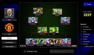 CONTA EFOOTBALL STEAM 3237| BALE 108 |DESAILLY 108|THURAN 107|AGÜERO 105|CR7 105