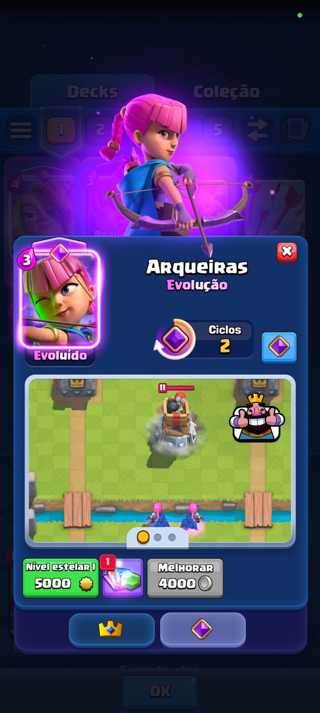 CONTA CLASH 3K TROFÉUS + 100K DE OURO + 1.500 GEMAS + 4 EVOLUÇÕES ETC[PROMOÇÃO]