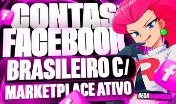 Contas Facebook Marketplace Ativo - IP BR C/EMAIL - Entrega Automatica