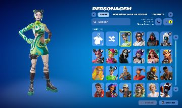 CONTA DE FORTNITE LVL 1004 COM DIVERSAS SKINS E PICARETAS (PASSE + LOJA)