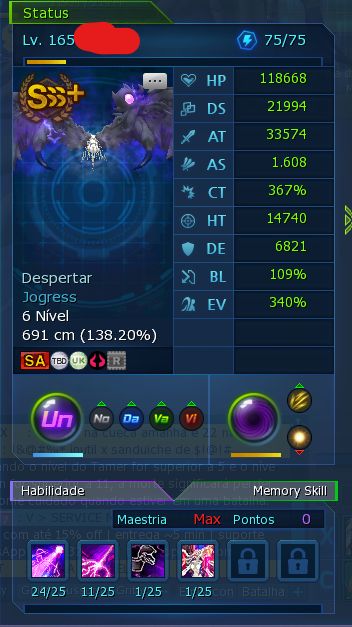 Conta LDMO - Digimon MASTER - SERVIDOR OMEGAMON