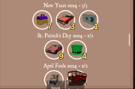 Anomic / venda de items e carros limiteds