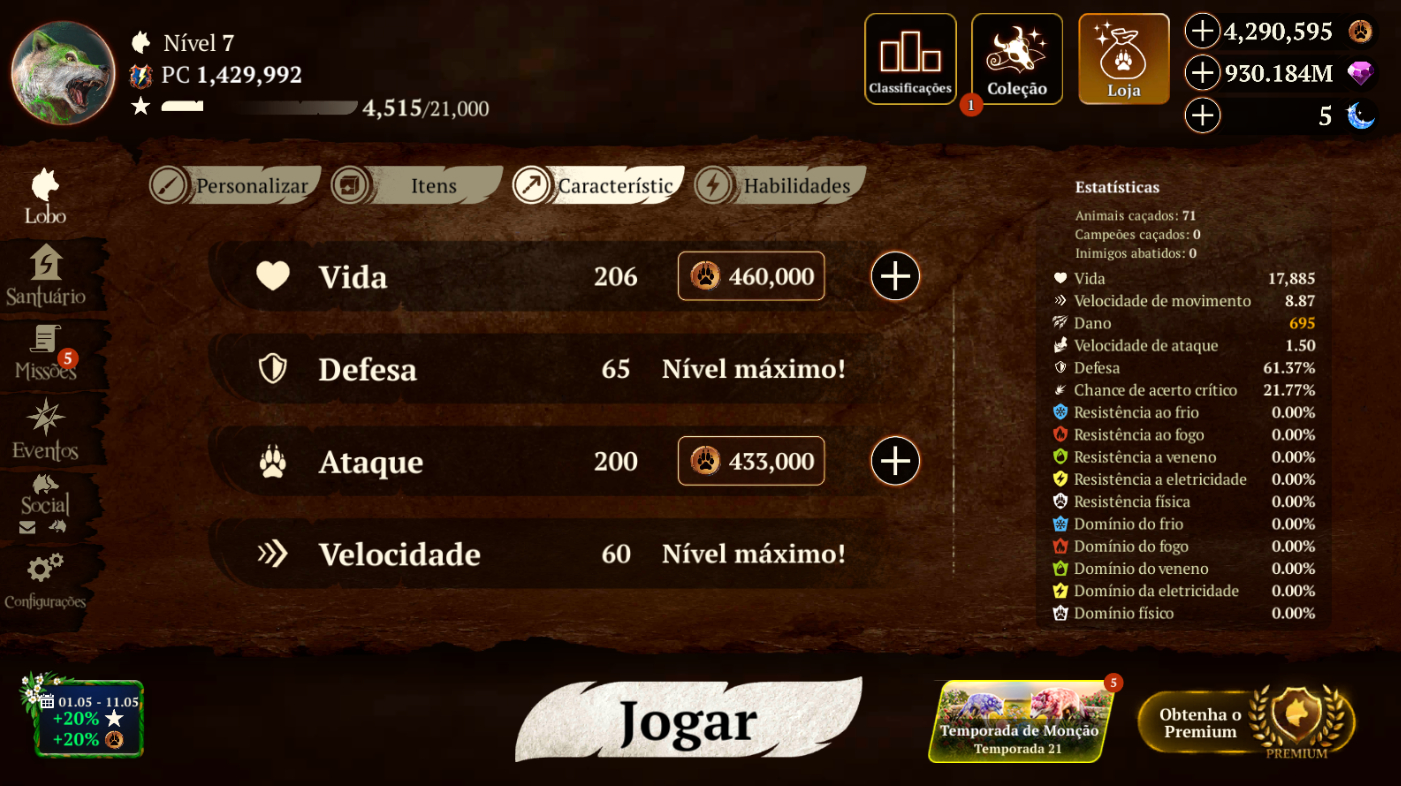 THE WOLF - RPG | MOEDAS + JÓIAS + RECURSOS | ANDROID E IOS