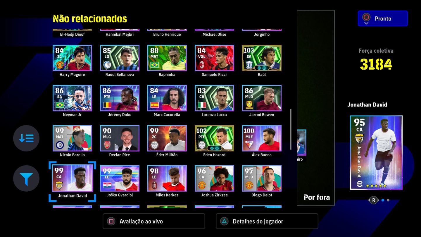 VENDE-SE CONTA eFOOTBALL PS4/PS5