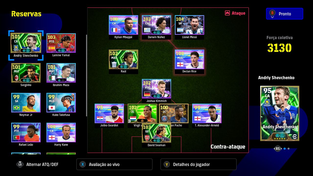 Conta efootball [Xbox e Pc] pra começar a diversão