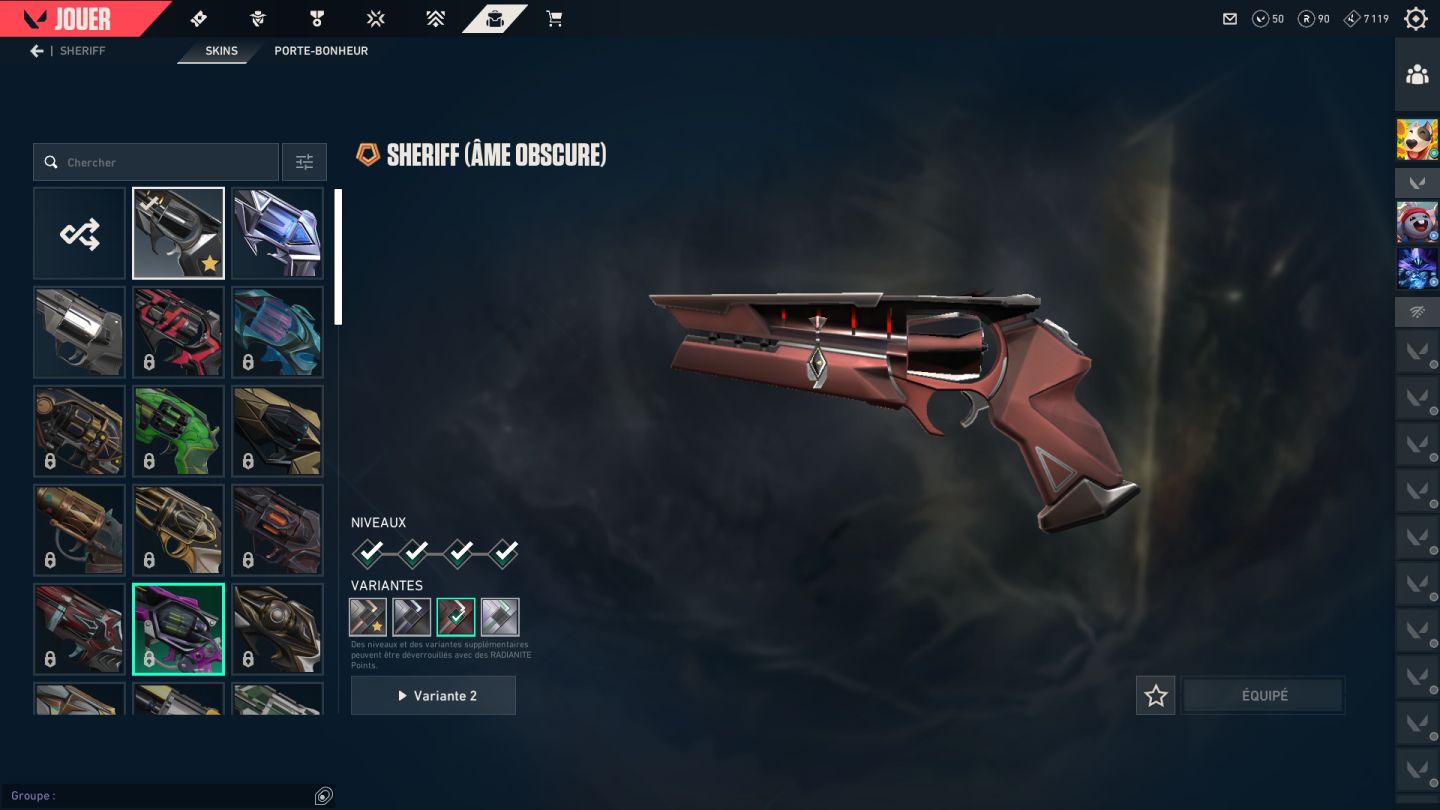 Conta chaveiro RADIANTE com muitas skins premium!