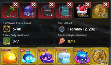 16K+ DE ROBUX GASTOS EM BLOX FRUITS ITENS EXCLUSIVOS E+ Conta Blox Fruits