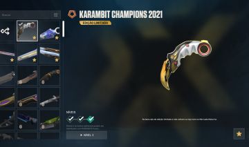 Conta Riot Valorant (karambit Champions)+ LOL+ 242 skins lol
