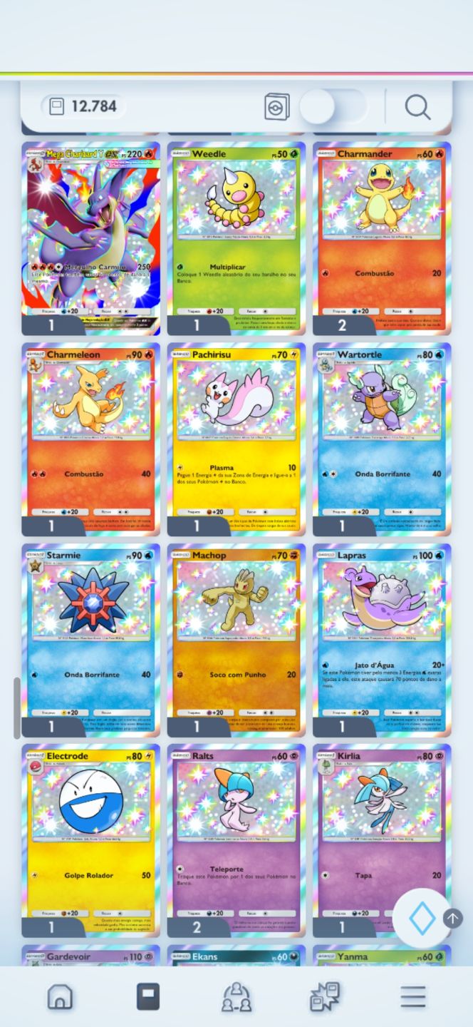 Pokémon TCG Pocket | Nível 60 | Master Ball | Vários Decks META + Cartas Raras