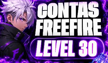 [ PROMOÇÃO] CONTAS FREE FIRE NÍVEL 30+ COM TROCA NICK