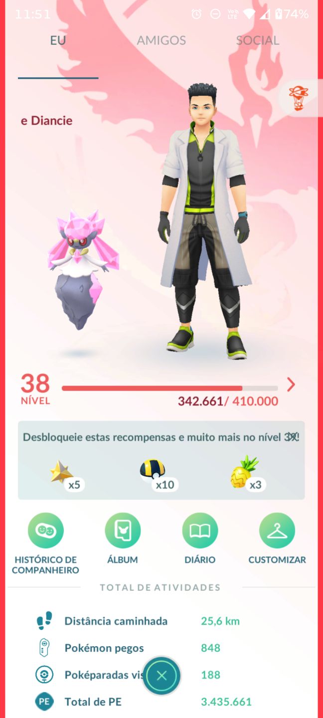 Conta pokémon Go nível 38 nova com muitos Pokémons mais missão de 27 passe Raid