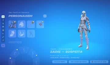 CONTA DE FORNTITE TRYHARD, 131 SKINS E picareta varinha estelar