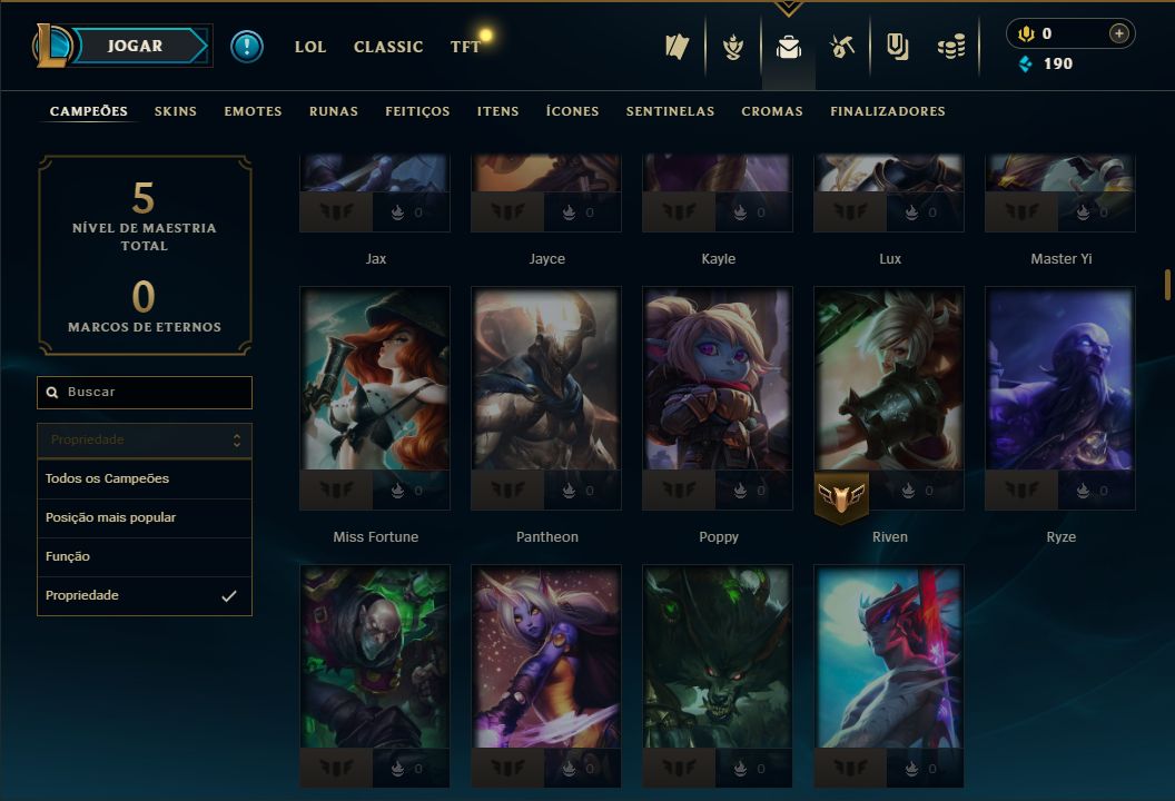 SKIN RIVEN EMISSÁRIA LENDÁRIA + [ RANQUEADA DESBLOQUEADA ] + [ TROCA NICK ]