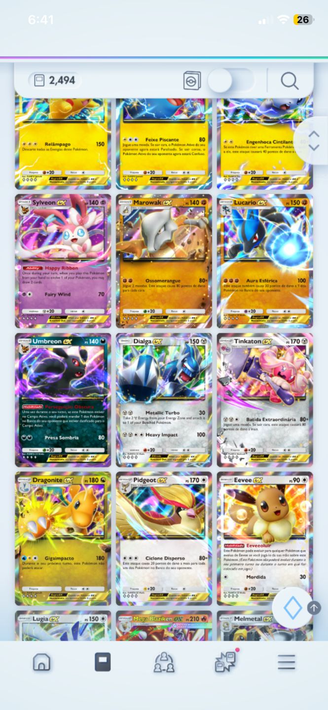 Conta de pokemon tcgp em inglês lvl37 (valor pode ser negociado)