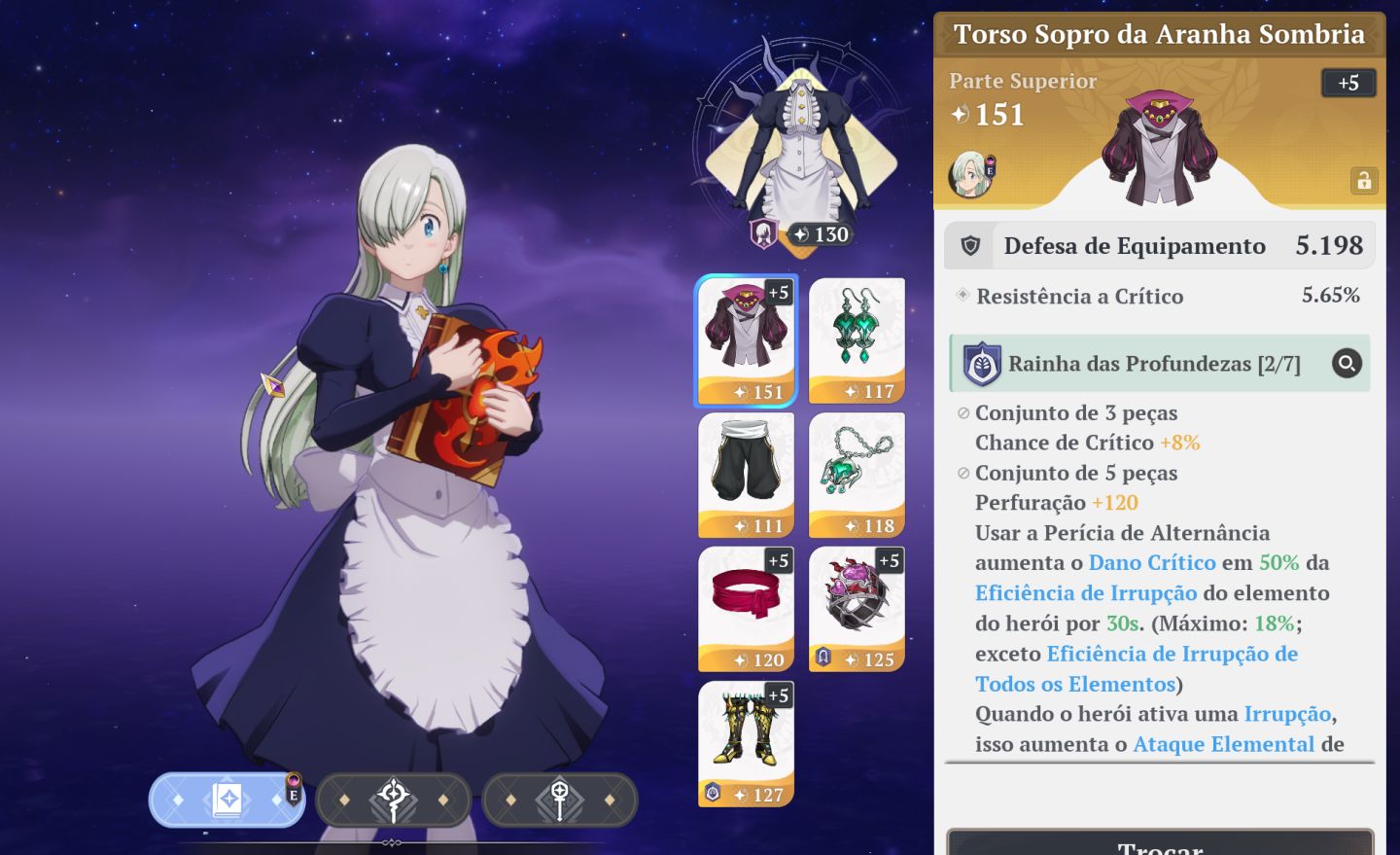 CONTA NANATSU ORIGIN: MERLIN P7+ELIZABETH P6+ KHALA P6....