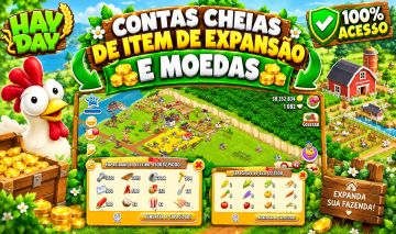FAZENDAS HAY DAY (MENOR PREÇO) 100% ACESSO hayday