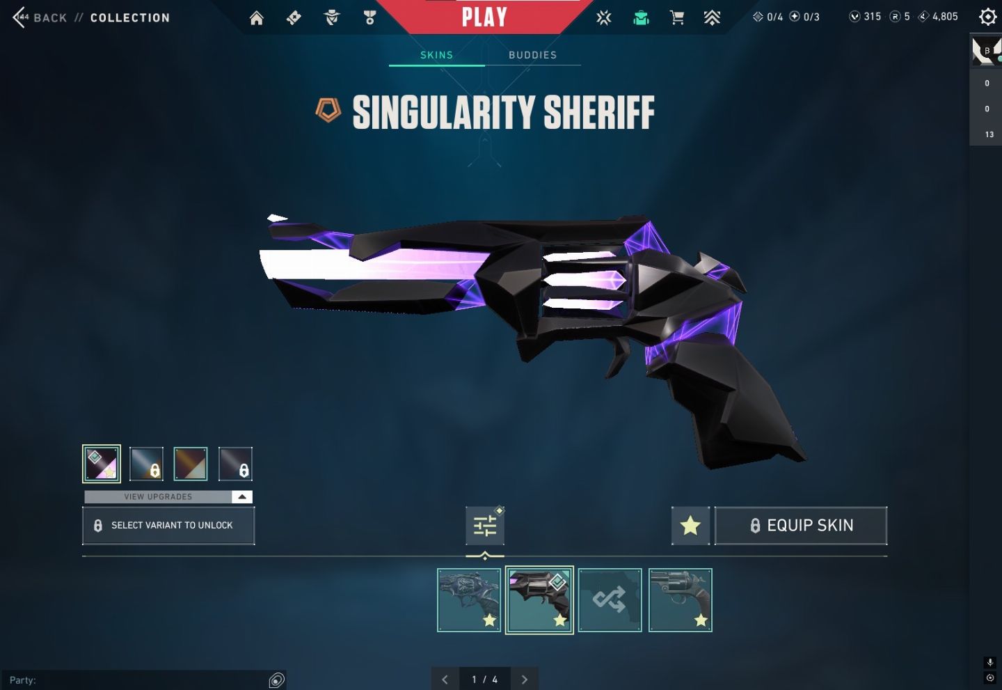 Conta Valorant Ex imortal e skins raras