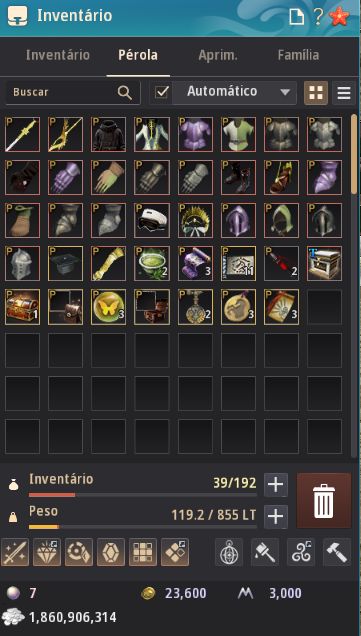 CONTA BLACK DESERT ONLINE 855 GS
