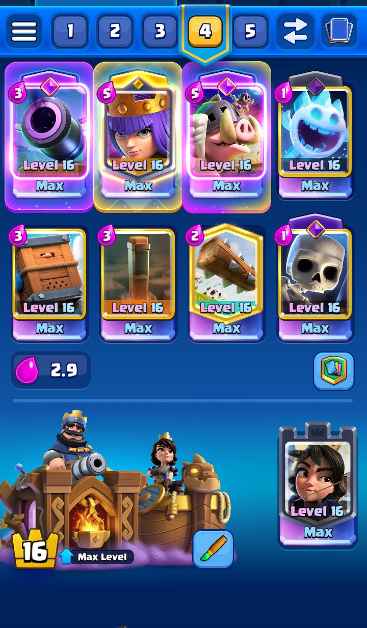 CONTA CLASH ROYALE - CONTA DE 2017 - FULL ACESSO