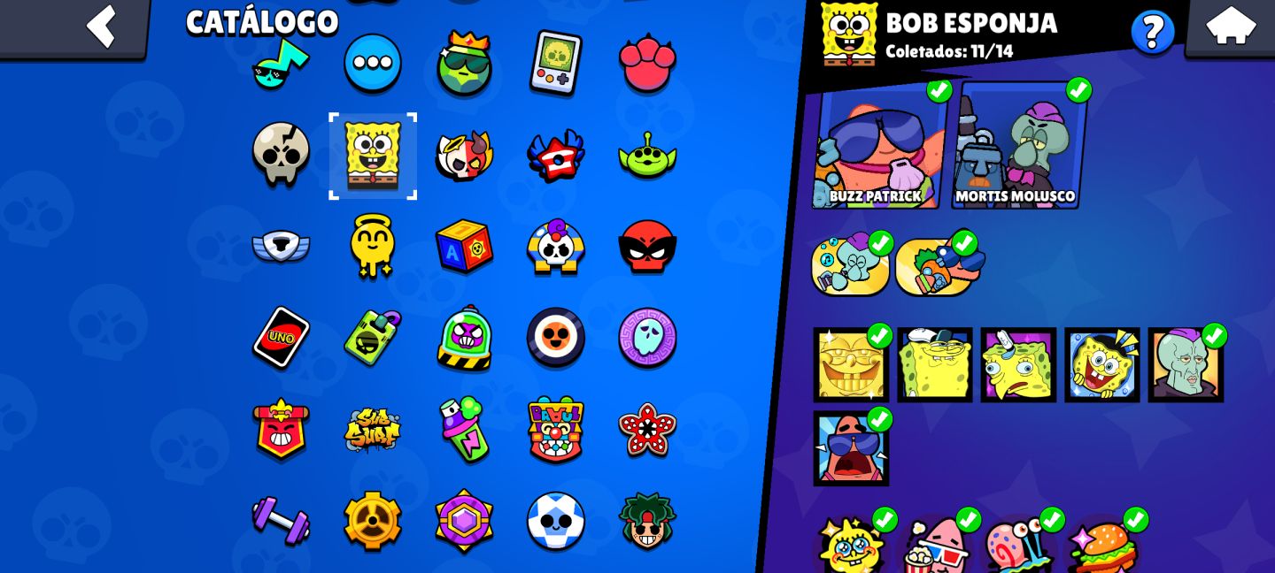 CONTA BRAWL STARS COM SHELLY ESTELAR+CLASH ROYALE