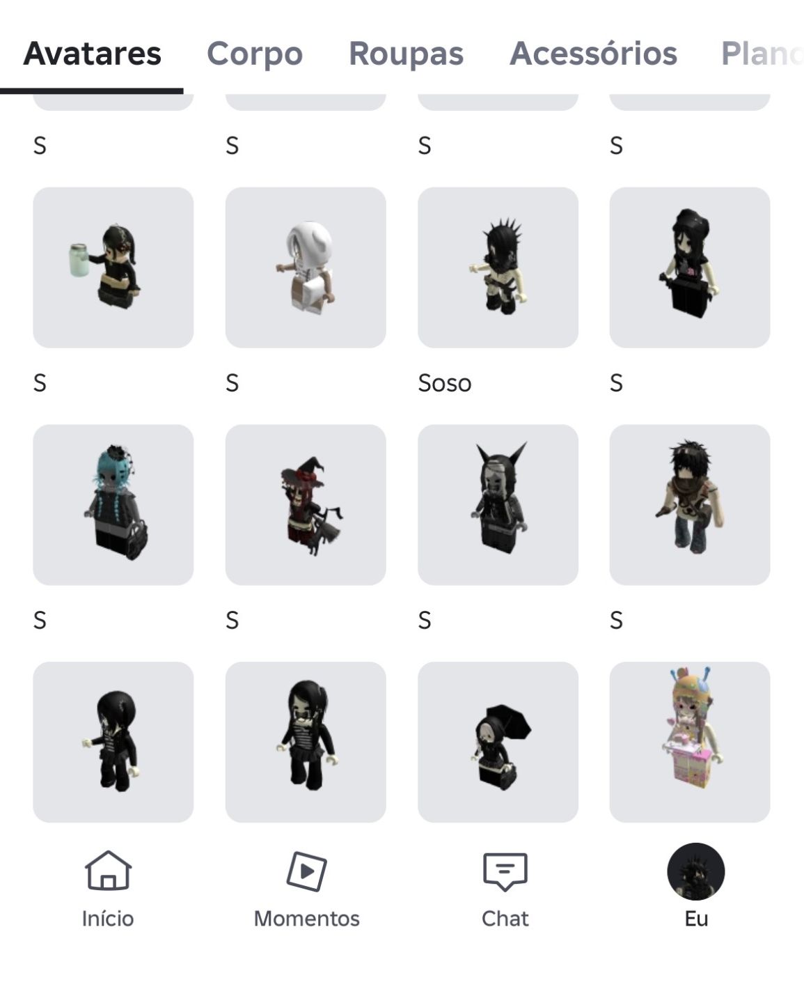 Conta do Roblox