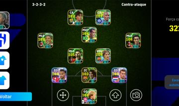 CONTA EFOOTBALL MOBILE ELENCO FORTE MUITOS EPICOS 3220 FORCA COLETIVA SEGURA FA!