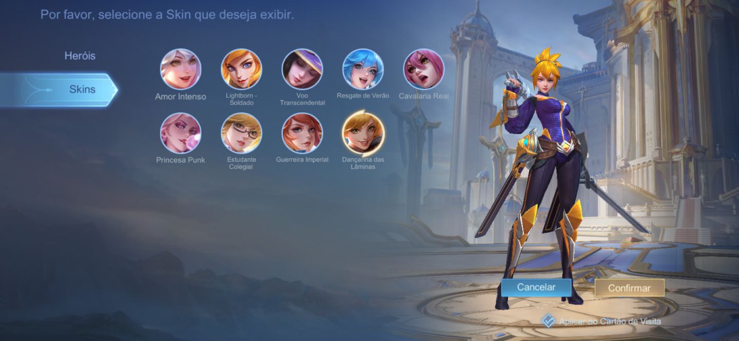 Mobile Legends conta main fanny