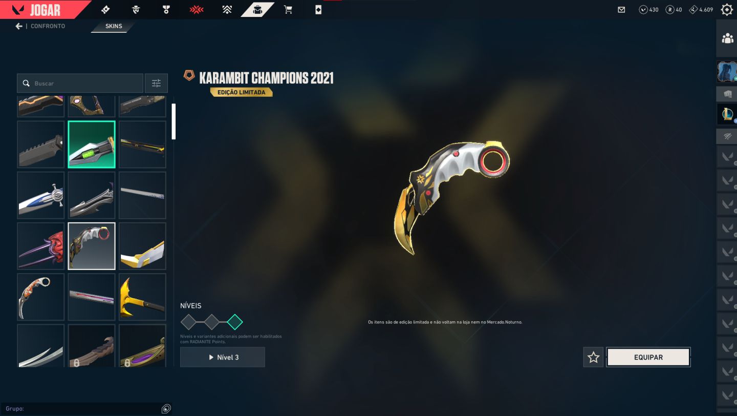 CONTA CHEIA DE SKINS/ Mais de 4 Mil Reais gastos nessa conta