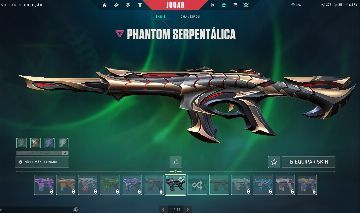Conta Valorant, Skin Vandal, Phatom, Sheriff