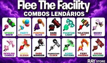 ( Menor Preço) - 90%OFF (FTF) COMBOS Marretas Flee The Facility Aleatórias