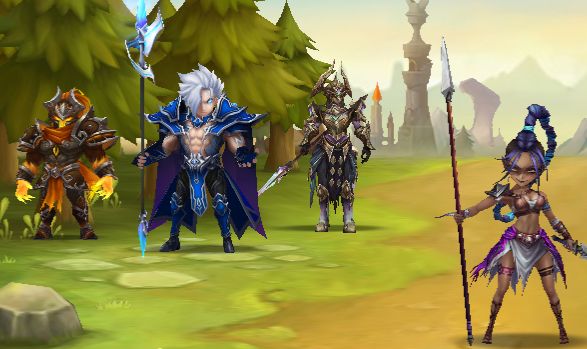 CONTA COM GLADIADORA DARK ( KIARA)
