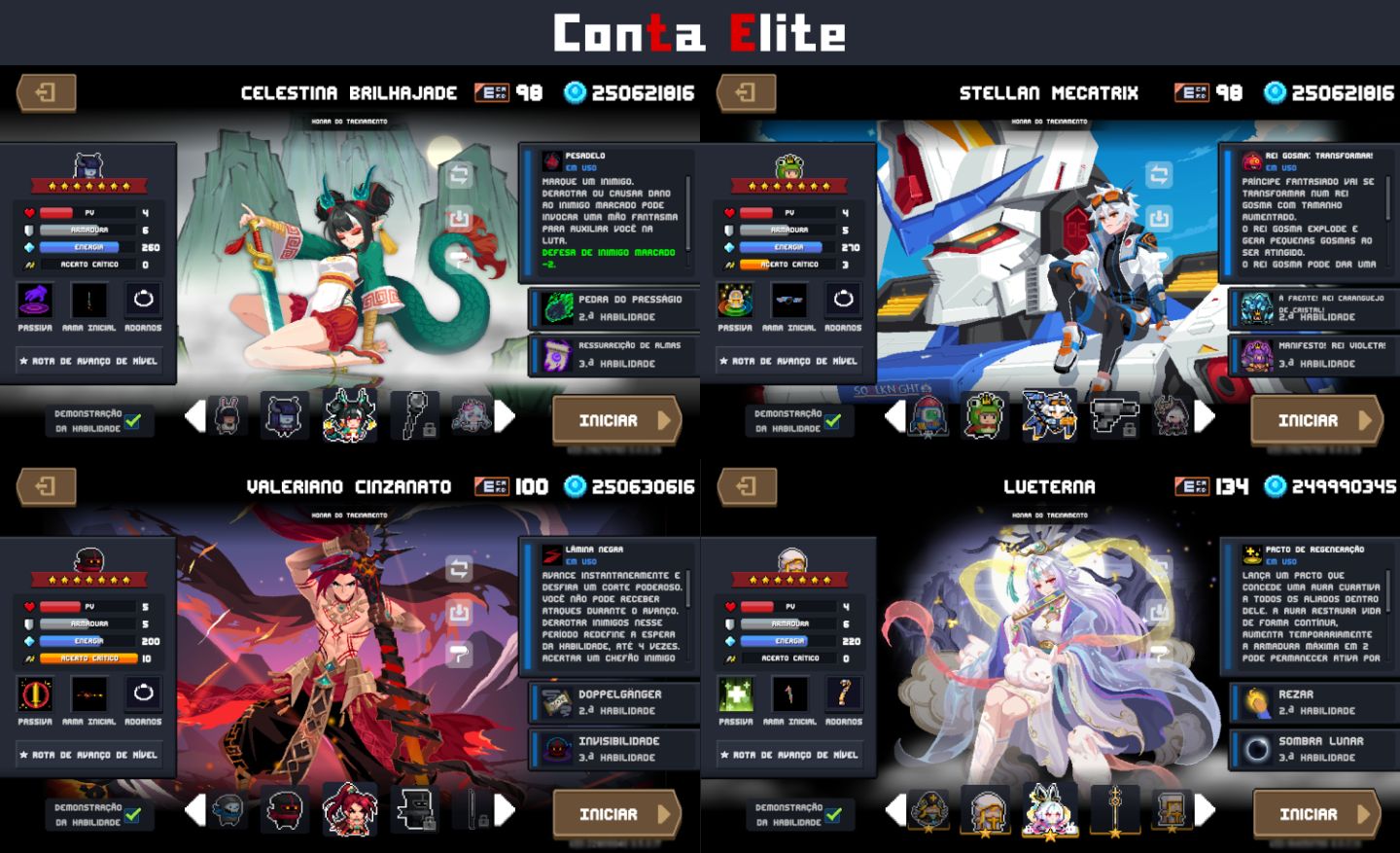 CONTA SOUL KNIGHT | CONTAS RARAS [PROMOÇÃO] [ENTREGA AUTOMÁTICA]