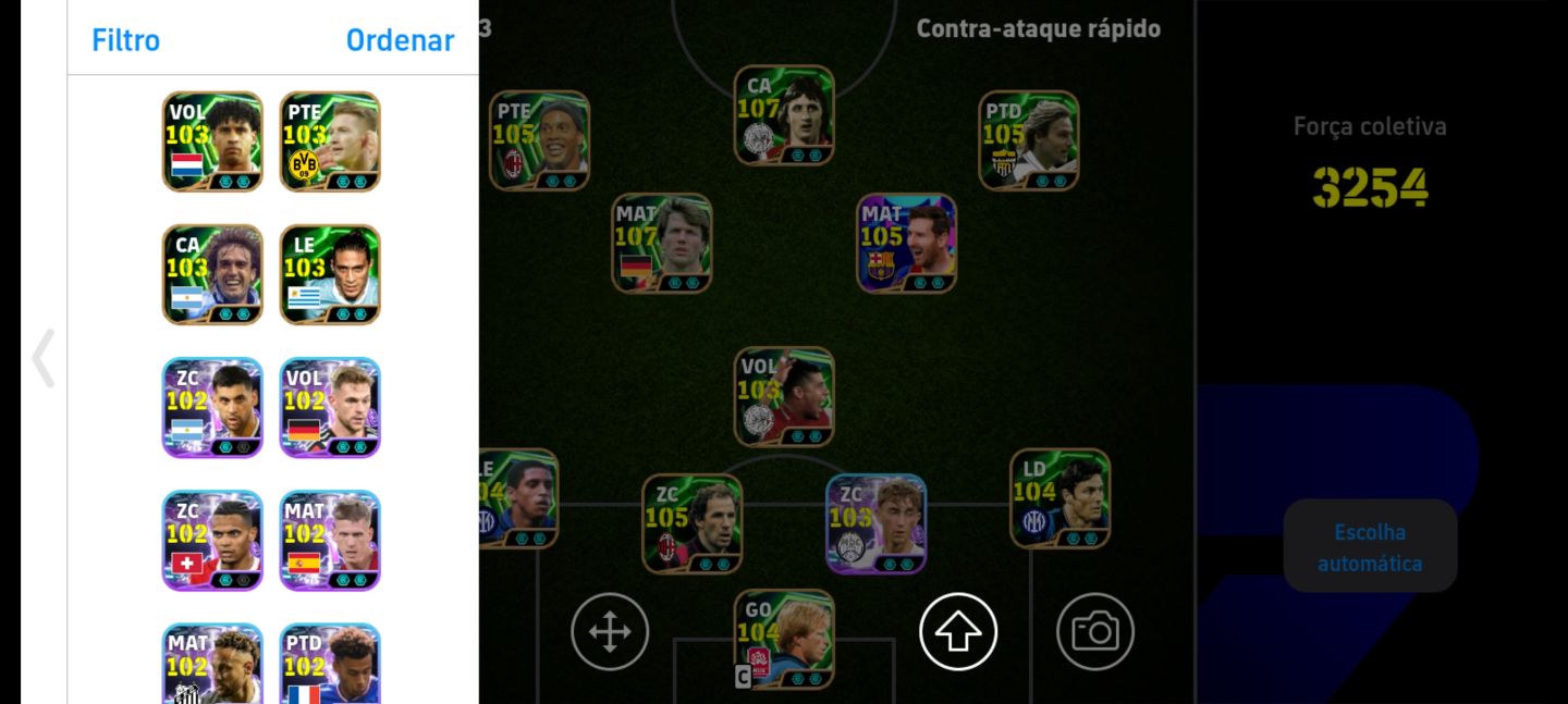MT BARATA! CONTA DE EFOOTBALL 3254 BRAVÍSSIMA