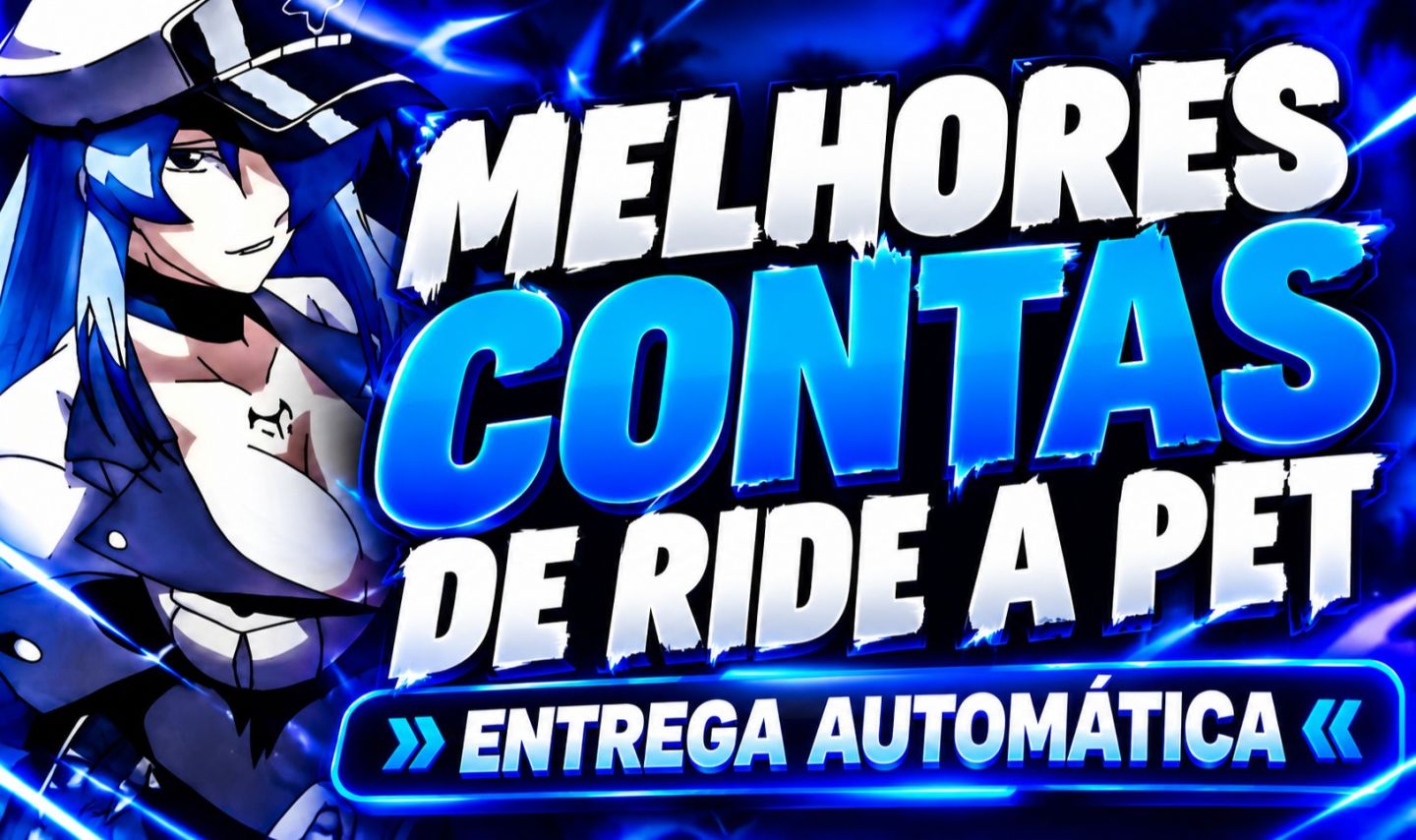 (90% OFF) MELHORES CONTAS RIDE A PET/ BLACKHOLE EGG E PETS- [ENTREGA AUTOMÁTICA