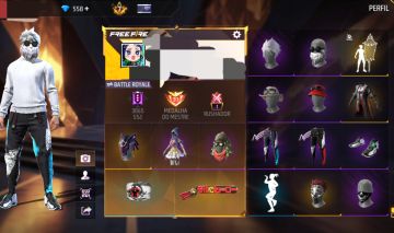Conta free fire prime 7 com 830 peitorais