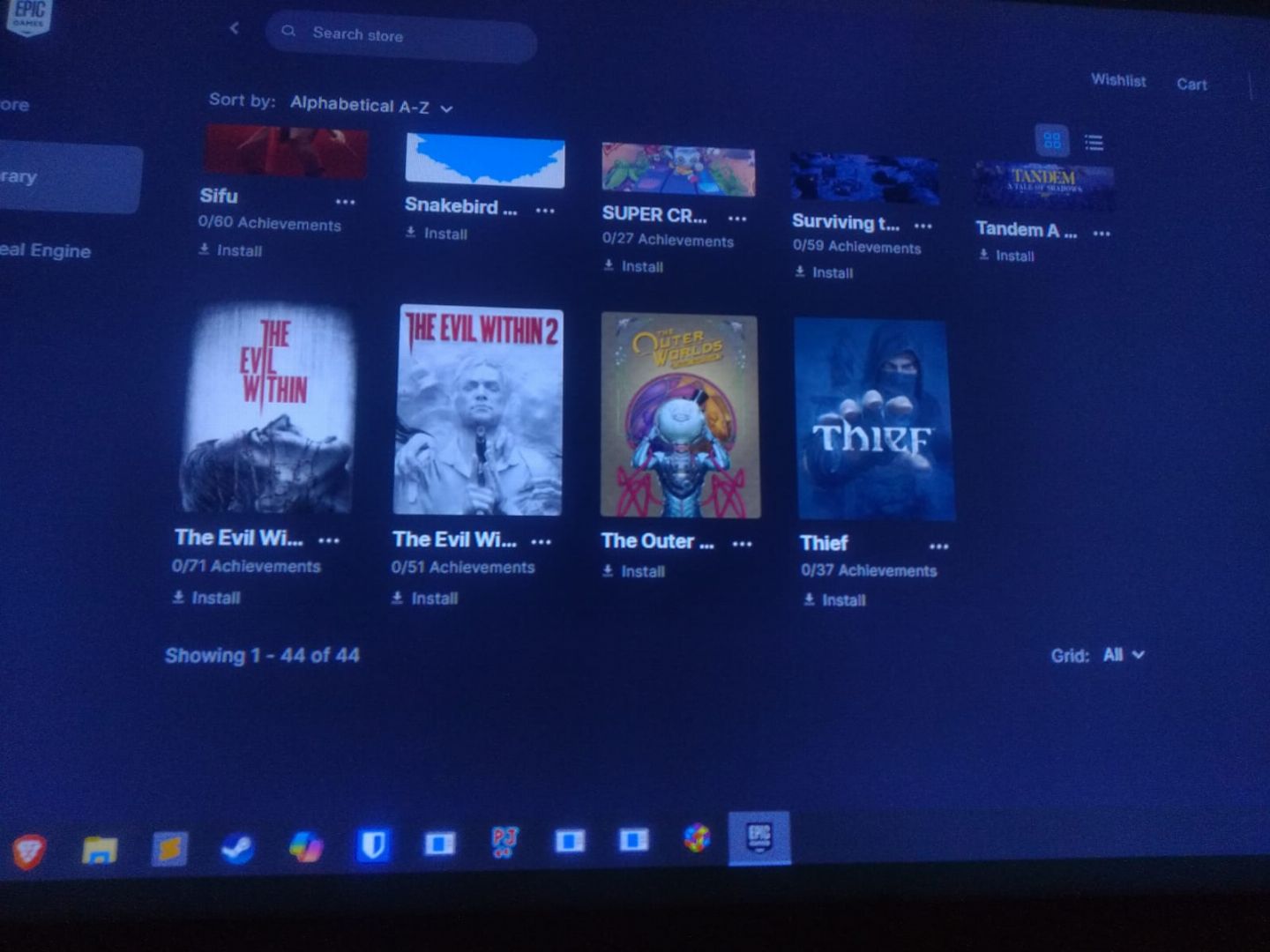 [EPIC GAMES FULL ACESSO] CONTA COM MAIS DE 30 JOGOS!