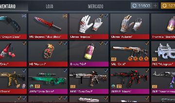 Conta de Standoff 2 antiga com AWP Winter Sport