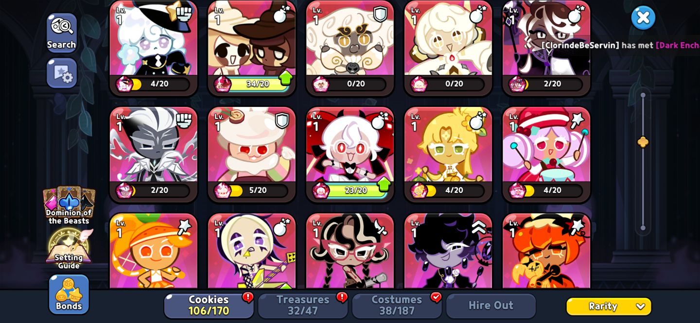Conta cookie run Kingdom!