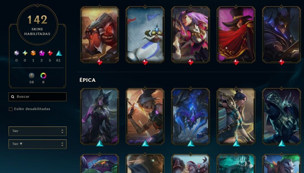 CONTA LOL DE 2015 ESMERALDA