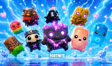 ELEMENTAL PONTO ZERO,AMENDOIN,DOCES - FORTNITE ELEMENTAIS