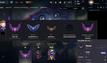 Conta LoL Mestre - All Champs 94 Skins - Full Acesso