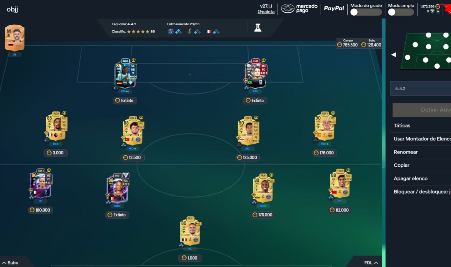 CONTA EA FC 27, 2KK DE COINS