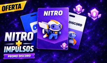 Discord Nitro Gaming 3 Meses + Boosts para Servidor Discord