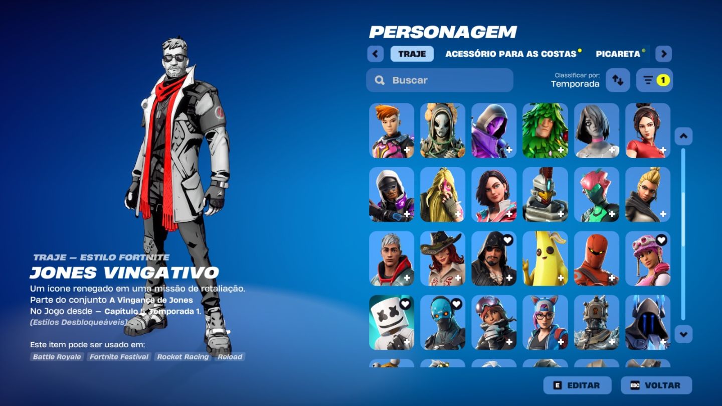 CONTA FORTNITE OG | MAKO C1S1 | PACOTE FUNDADOR STW | C1S3 - C1S7 COMPLETOS